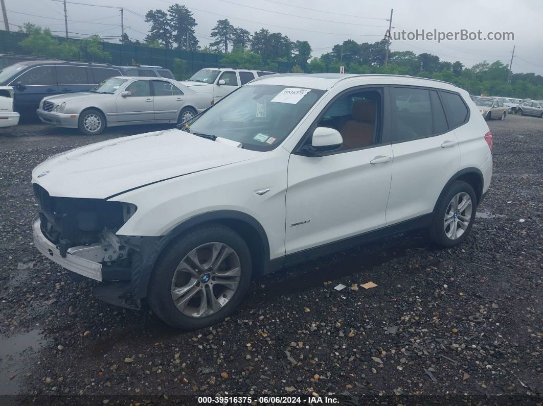 2016 Bmw X3 Xdrive35i White vin: 5UXWX7C56G0S17275