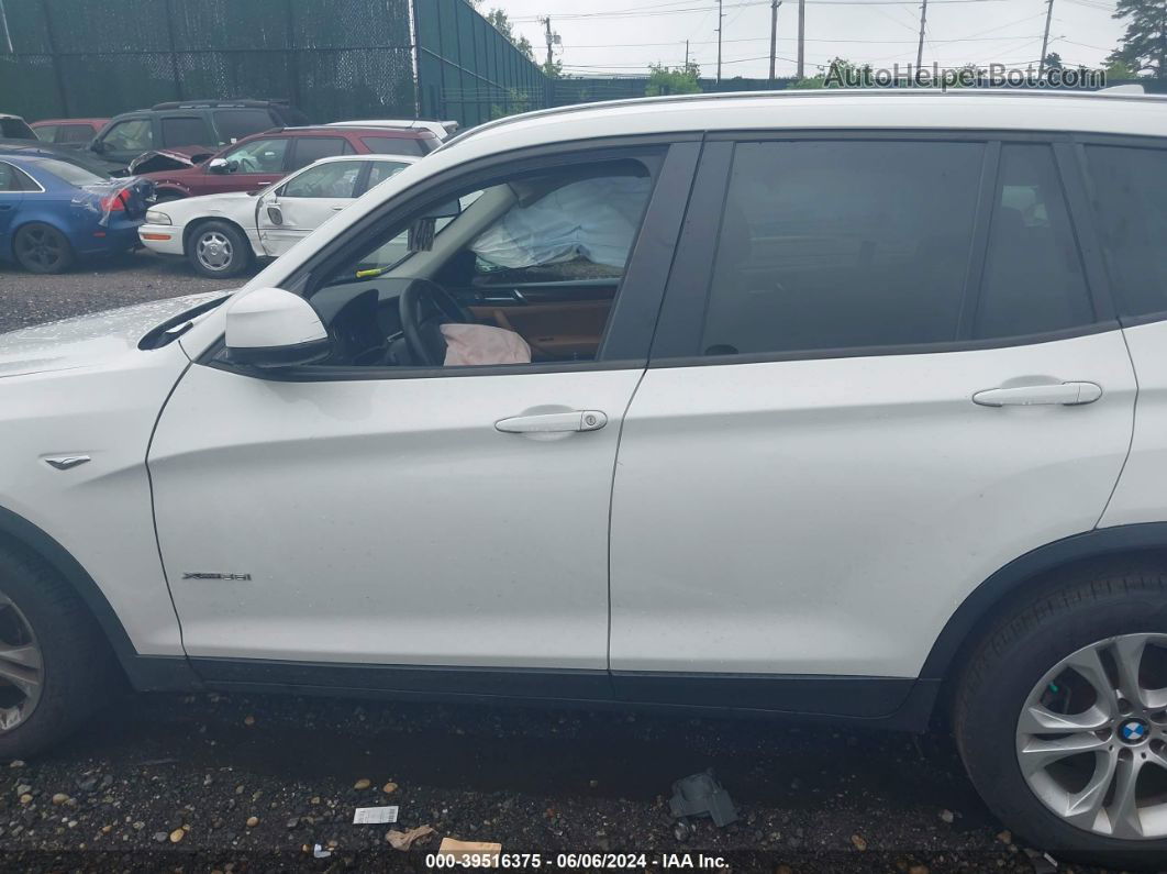 2016 Bmw X3 Xdrive35i White vin: 5UXWX7C56G0S17275