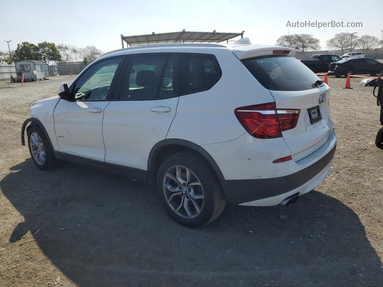 2011 Bmw X3 Xdrive35i White vin: 5UXWX7C57BL732759