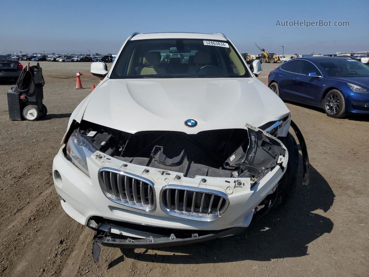 2011 Bmw X3 Xdrive35i White vin: 5UXWX7C57BL732759