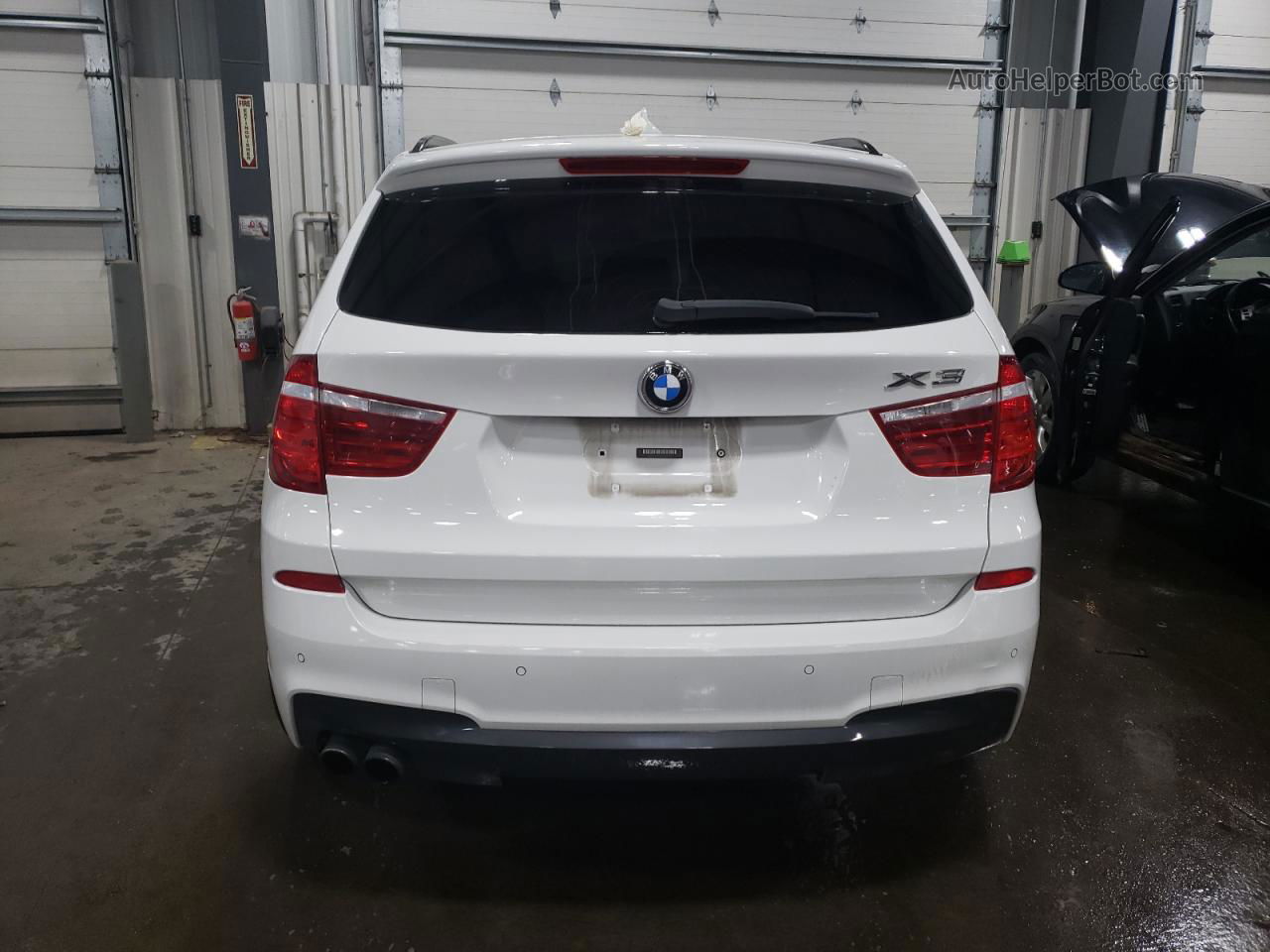 2011 Bmw X3 Xdrive35i White vin: 5UXWX7C57BL734320