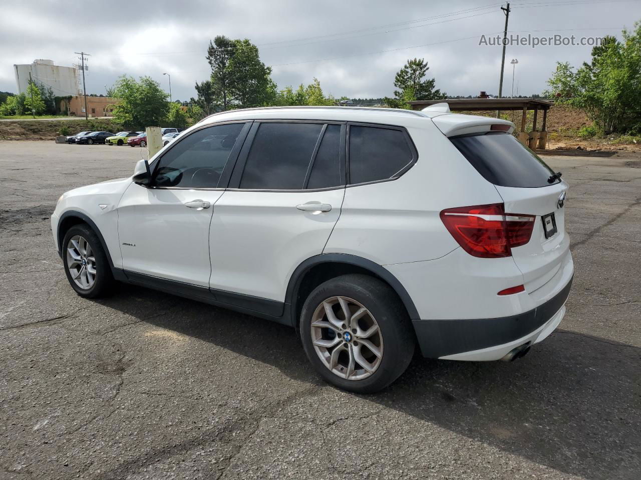 2011 Bmw X3 Xdrive35i White vin: 5UXWX7C57BL735290