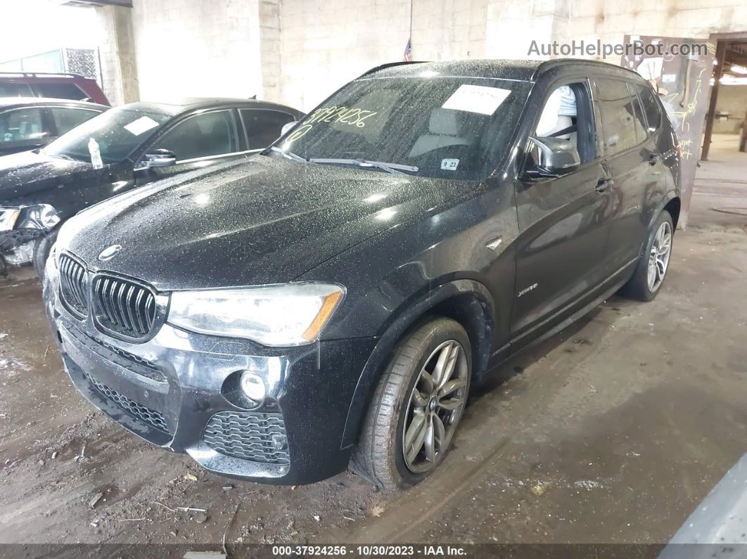 2016 Bmw X3 Xdrive35i Black vin: 5UXWX7C57G0R16883