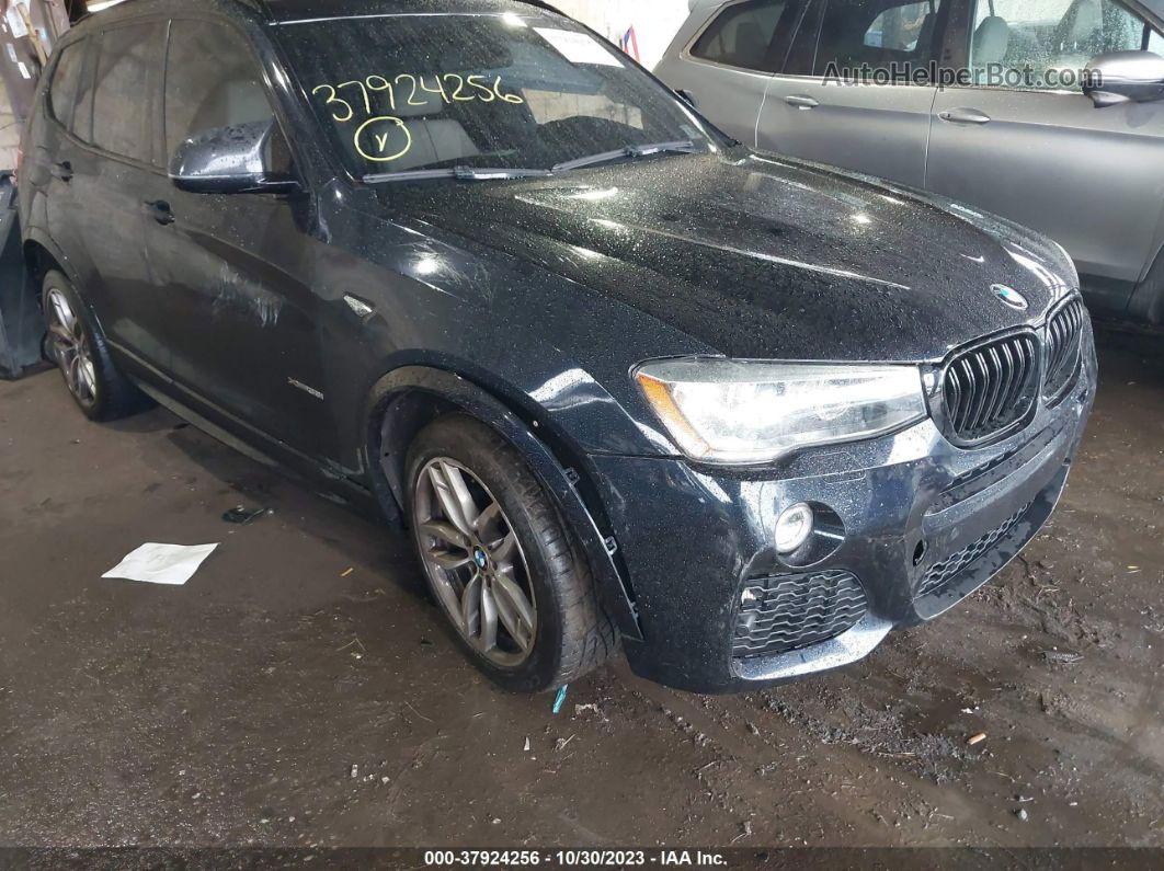 2016 Bmw X3 Xdrive35i Black vin: 5UXWX7C57G0R16883