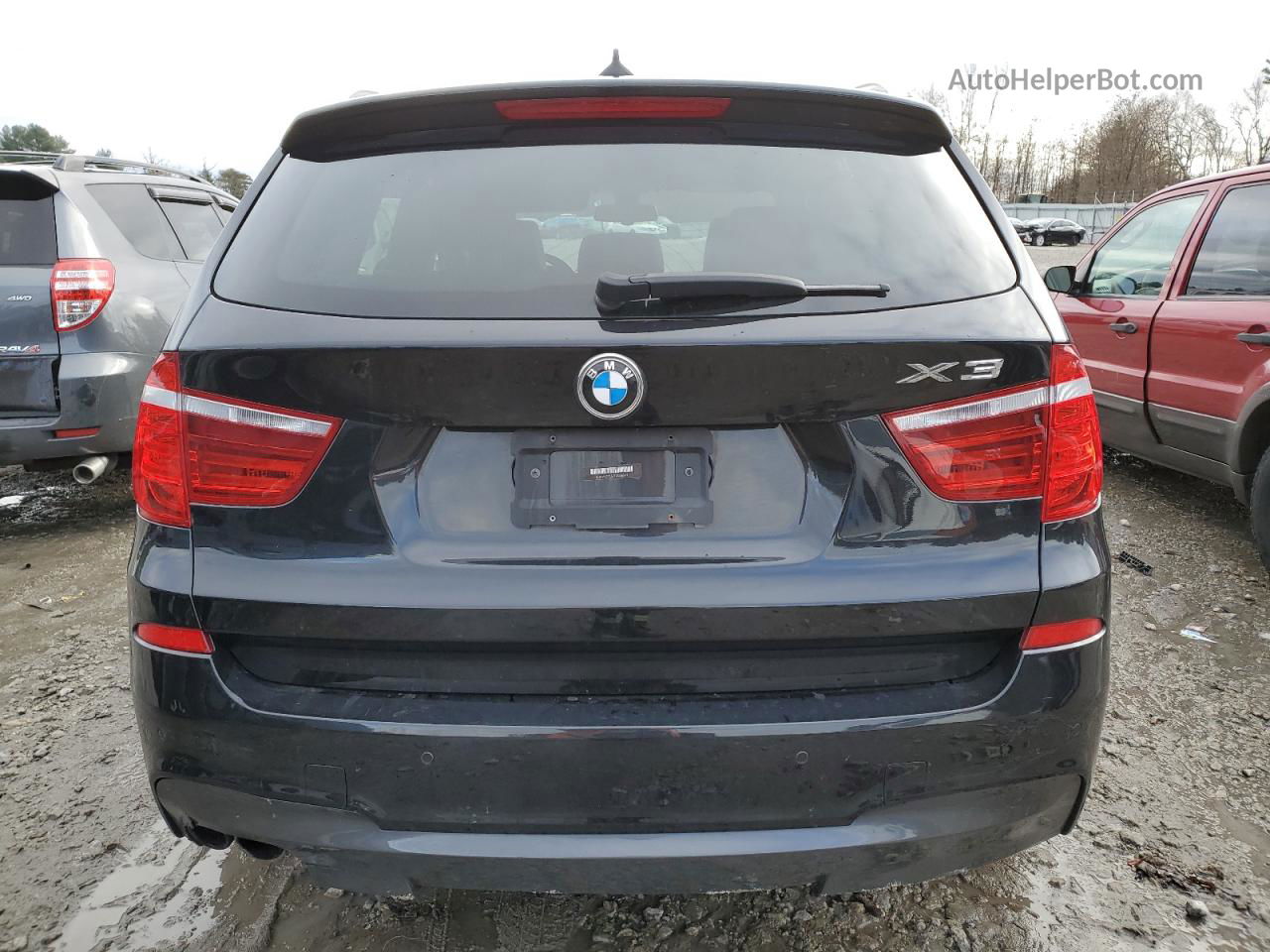 2016 Bmw X3 Xdrive35i Black vin: 5UXWX7C57G0S16569