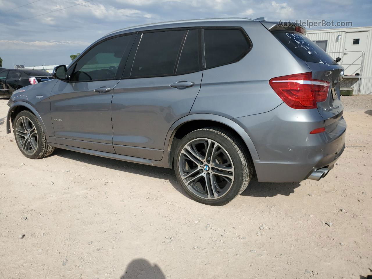 2016 Bmw X3 Xdrive35i Gray vin: 5UXWX7C57G0S17138