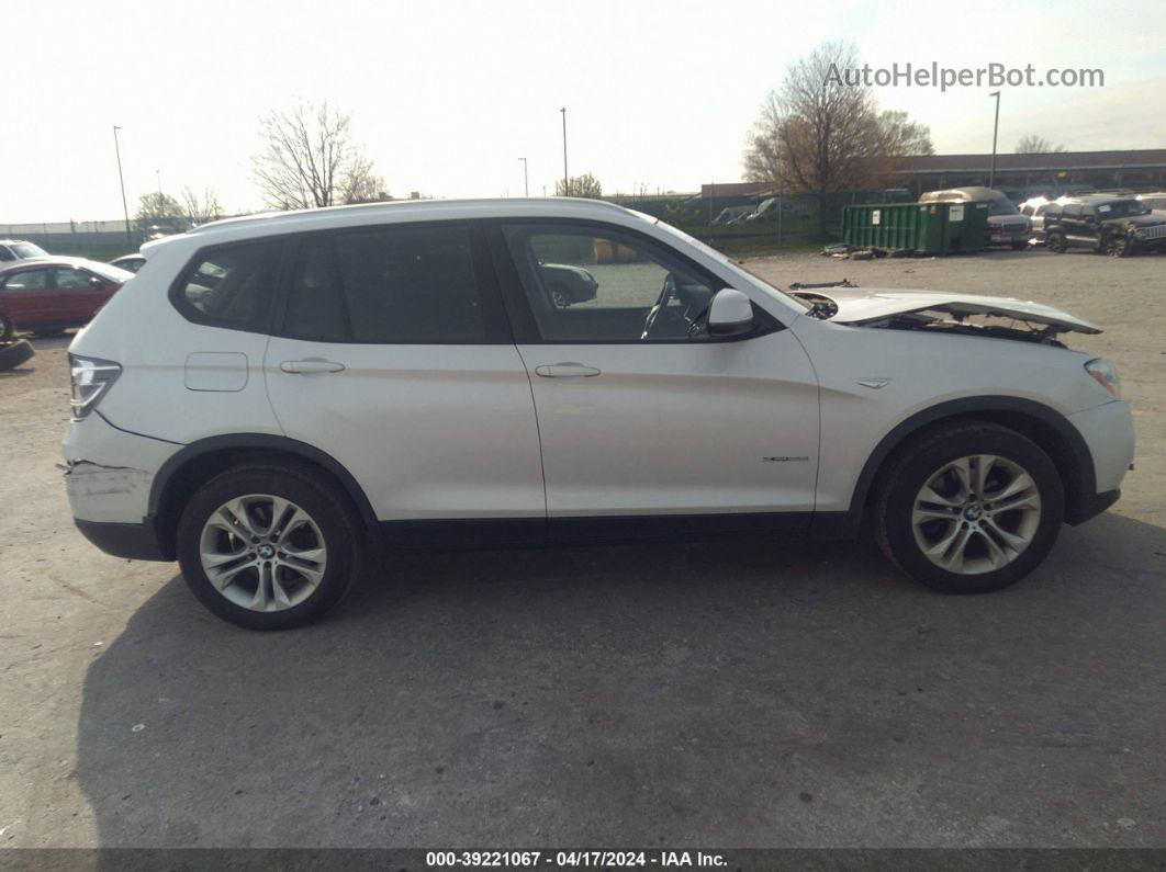 2016 Bmw X3 Xdrive35i Белый vin: 5UXWX7C58G0R17749