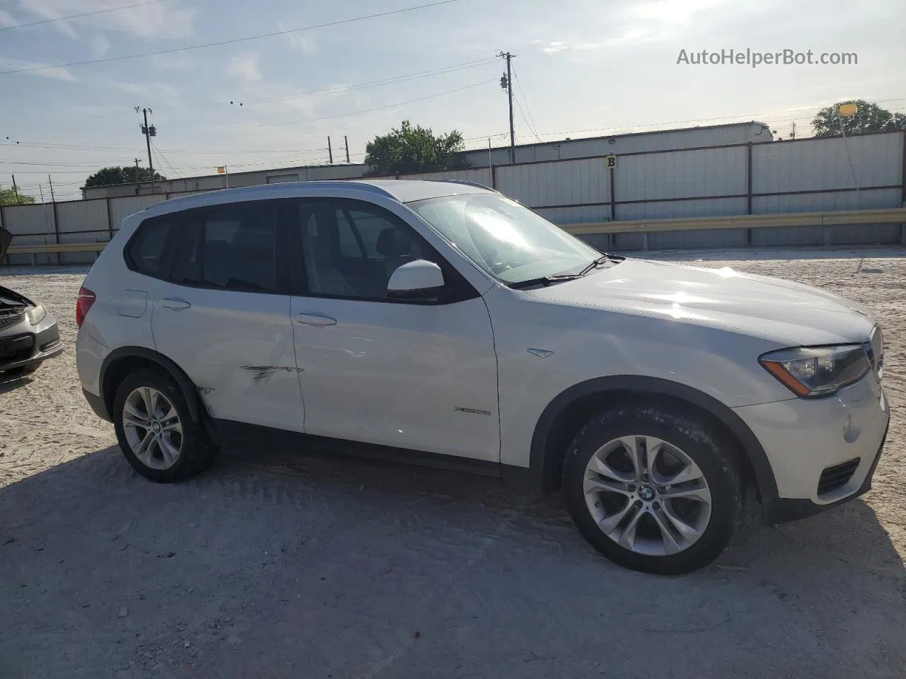 2016 Bmw X3 Xdrive35i White vin: 5UXWX7C58G0R18416