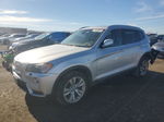 2011 Bmw X3 Xdrive35i Silver vin: 5UXWX7C59BLT78064