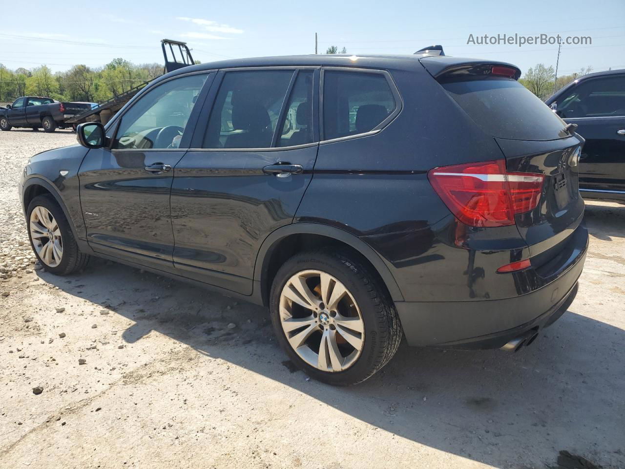 2014 Bmw X3 Xdrive35i Black vin: 5UXWX7C59E0E75337