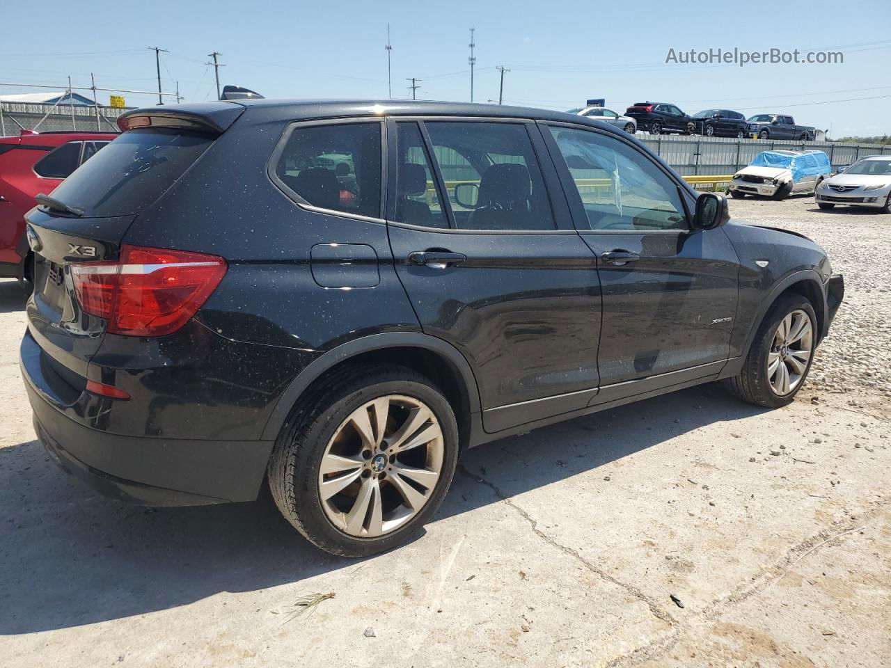 2014 Bmw X3 Xdrive35i Black vin: 5UXWX7C59E0E75337