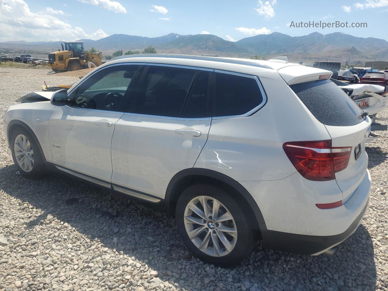 2016 Bmw X3 Xdrive35i White vin: 5UXWX7C59G0R17033