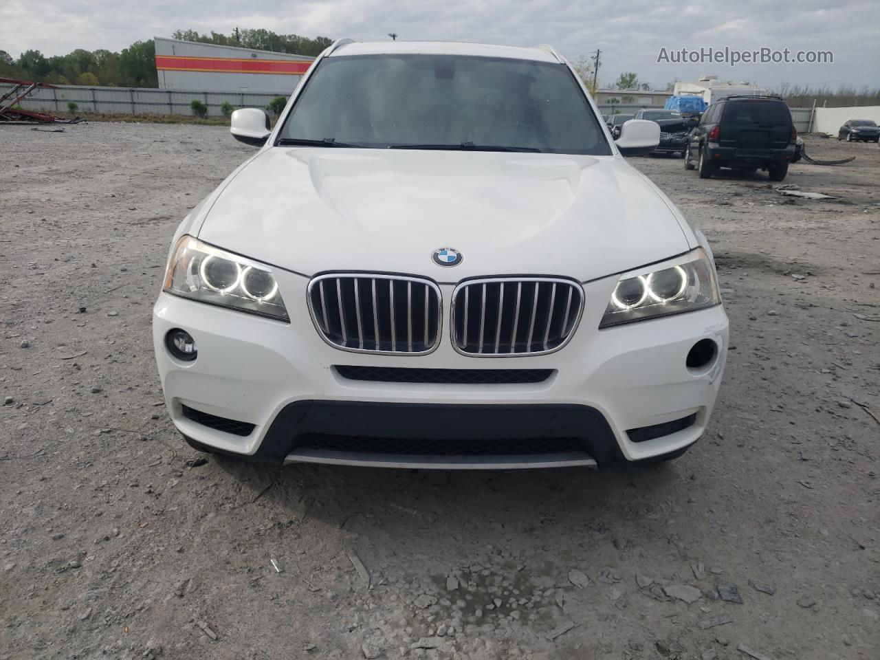 2013 Bmw X3 Xdrive35i White vin: 5UXWX7C5XDL978305