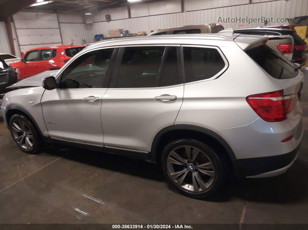 2013 Bmw X3 Xdrive35i Silver vin: 5UXWX7C5XDL978417