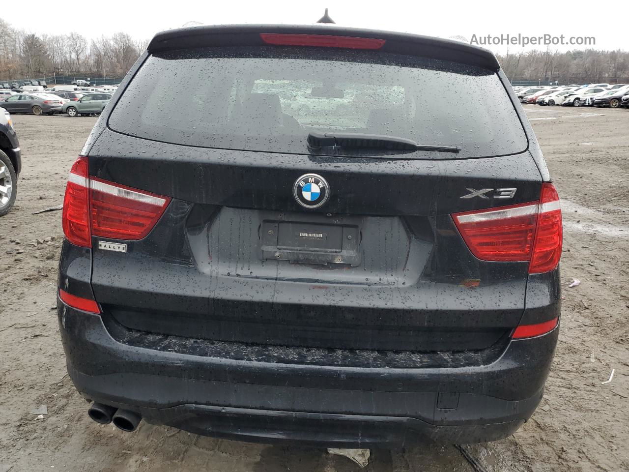 2016 Bmw X3 Xdrive35i Black vin: 5UXWX7C5XG0R17901