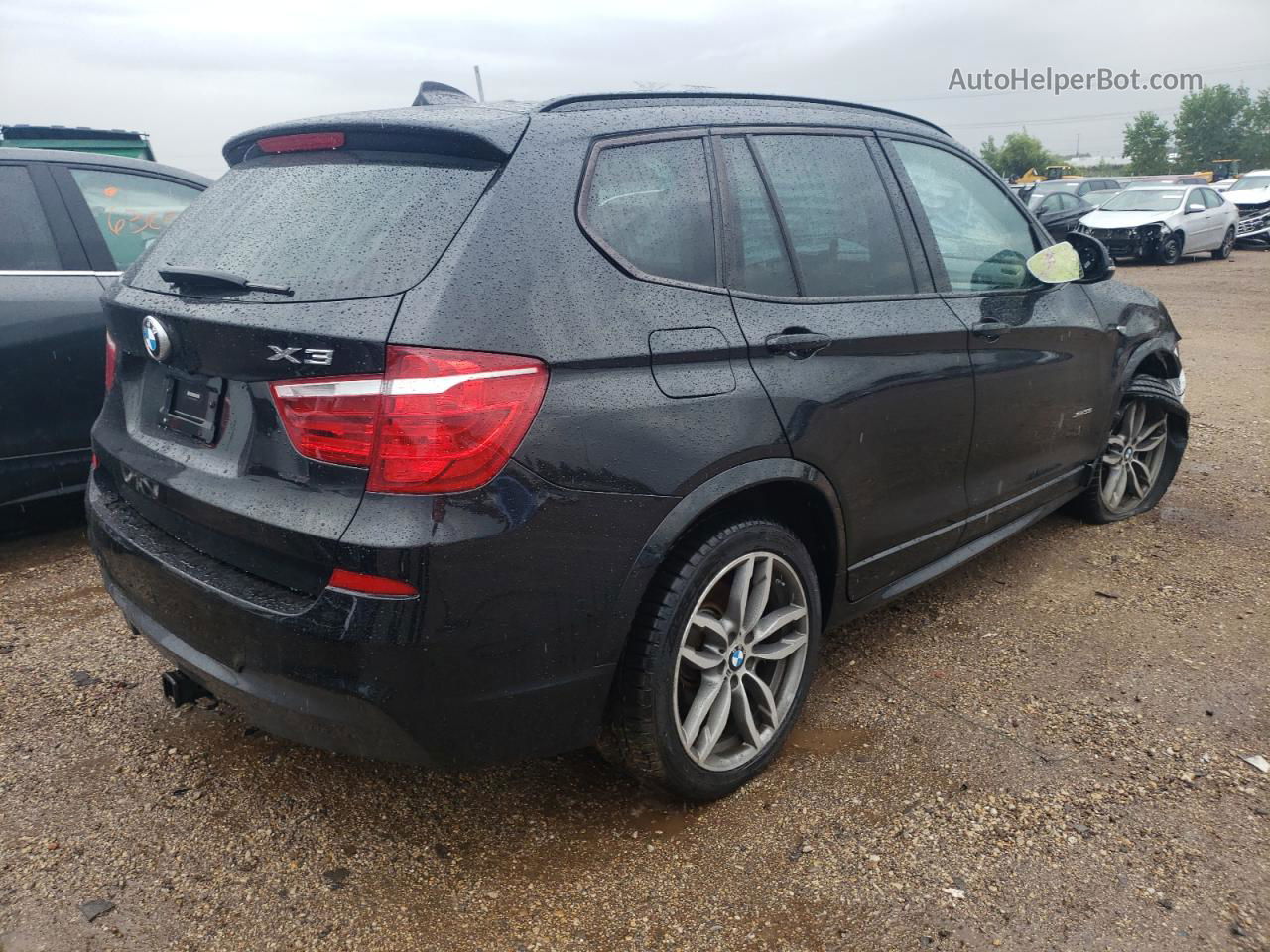 2016 Bmw X3 Xdrive35i Черный vin: 5UXWX7C5XG0S16873