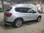 2013 Bmw X3 Xdrive28i Silver vin: 5UXWX9C50D0A17924