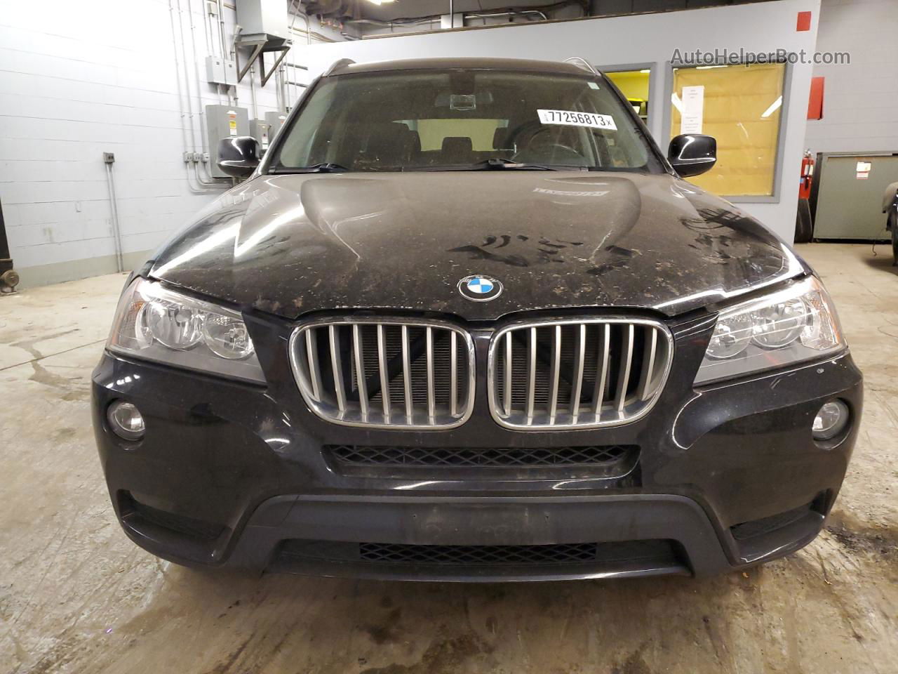 2013 Bmw X3 Xdrive28i Black vin: 5UXWX9C50D0A21469