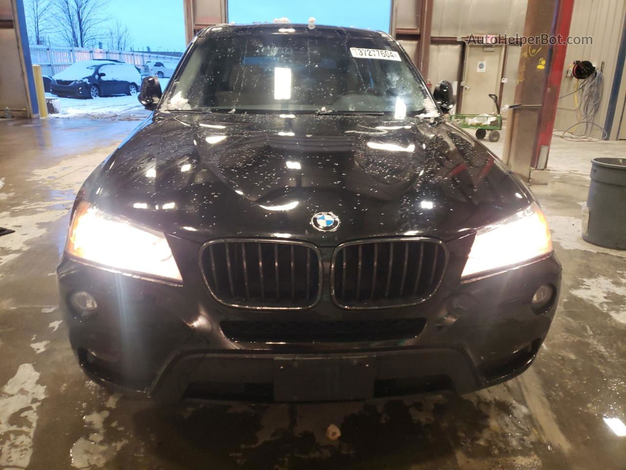 2013 Bmw X3 Xdrive28i Black vin: 5UXWX9C50D0A21908