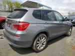 2013 Bmw X3 Xdrive28i Gray vin: 5UXWX9C50D0A22878