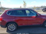 2013 Bmw X3 Xdrive28i Red vin: 5UXWX9C50D0D03580