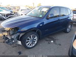 2013 Bmw X3 Xdrive28i Синий vin: 5UXWX9C50D0D03644