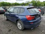 2014 Bmw X3 Xdrive28i Blue vin: 5UXWX9C50E0D19098