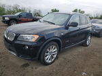 2014 Bmw X3 Xdrive28i Black vin: 5UXWX9C50E0D40341