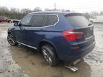 2016 Bmw X3 Xdrive28i Blue vin: 5UXWX9C50G0D65078