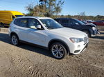 2016 Bmw X3 Xdrive28i White vin: 5UXWX9C50G0D72323