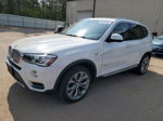 2016 Bmw X3 Xdrive28i White vin: 5UXWX9C50G0D75237