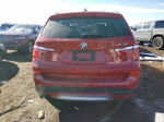 2016 Bmw X3 Xdrive28i Red vin: 5UXWX9C50G0D76498