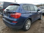 2016 Bmw X3 Xdrive28i Blue vin: 5UXWX9C50G0D80471