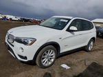 2016 Bmw X3 Xdrive28i White vin: 5UXWX9C50G0D83628