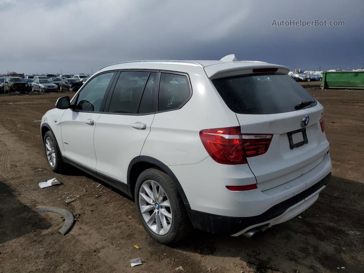 2016 Bmw X3 Xdrive28i White vin: 5UXWX9C50G0D83628