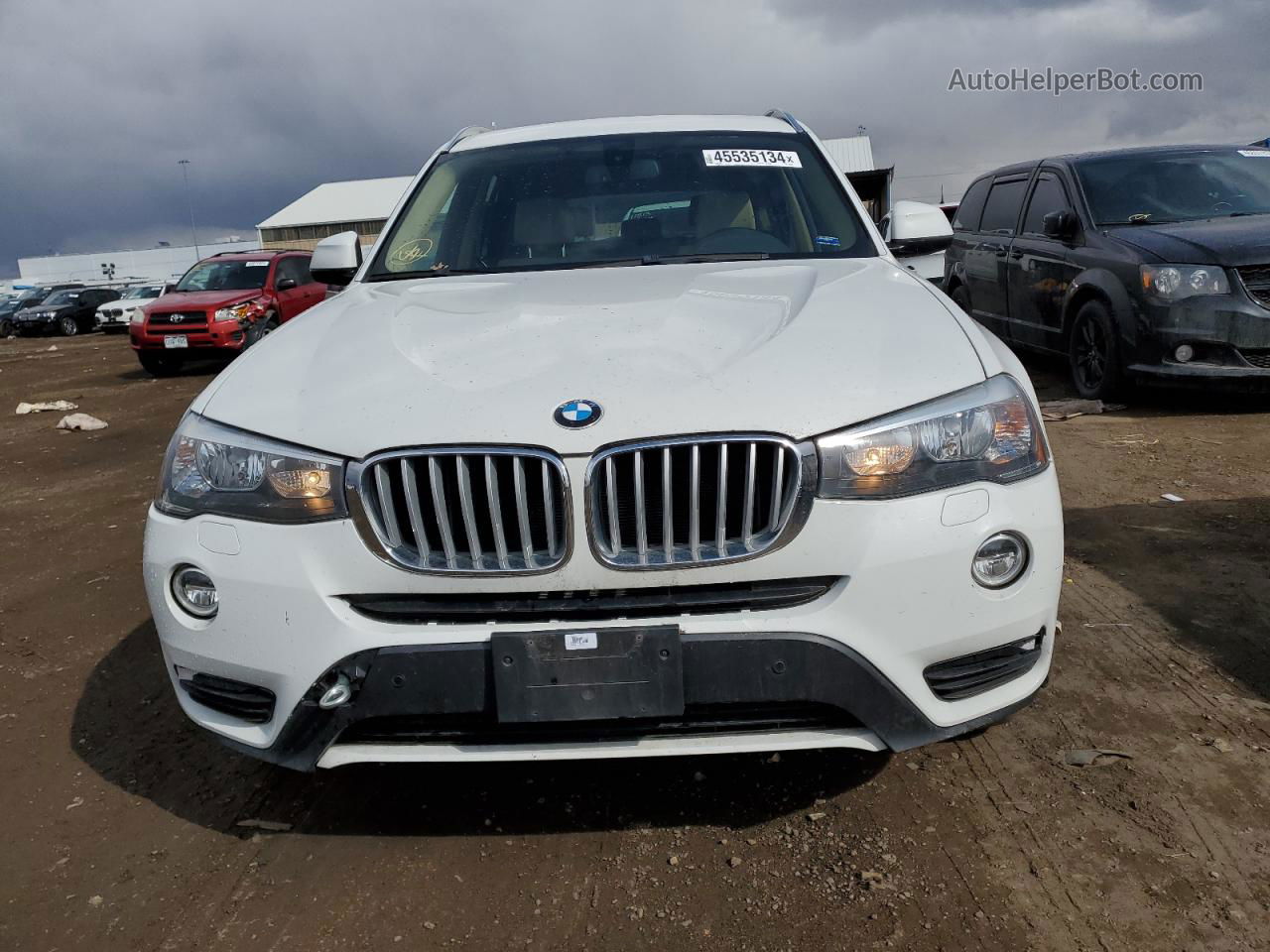 2016 Bmw X3 Xdrive28i White vin: 5UXWX9C50G0D83628