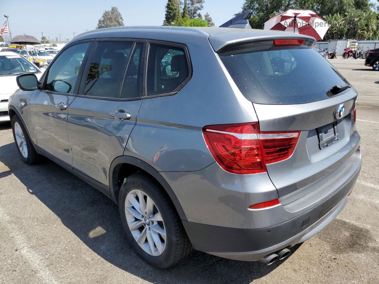 2013 Bmw X3 Xdrive28i Gray vin: 5UXWX9C51D0A10643