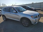 2013 Bmw X3 Xdrive28i Серебряный vin: 5UXWX9C51D0A11050