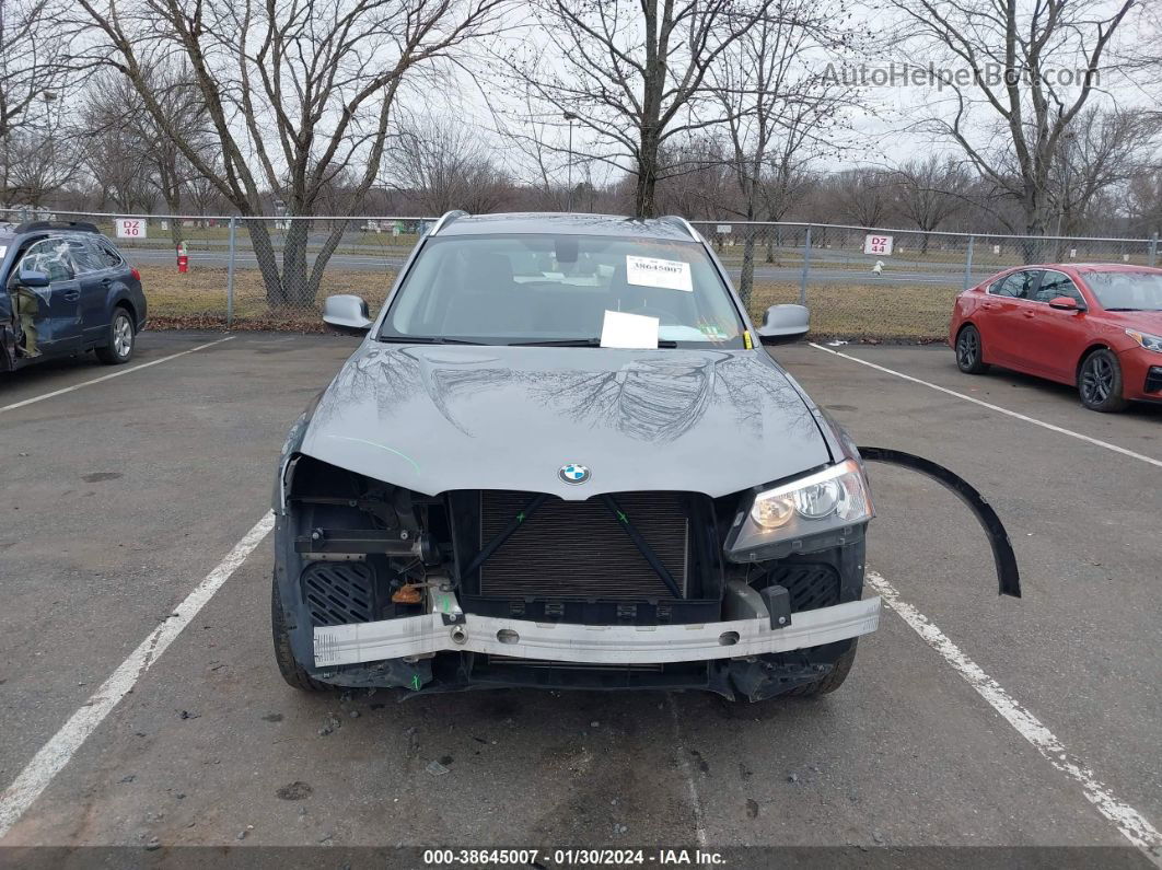 2013 Bmw X3 Xdrive28i Gray vin: 5UXWX9C51D0A15261