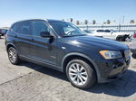 2013 Bmw X3 Xdrive28i Black vin: 5UXWX9C51D0A17897