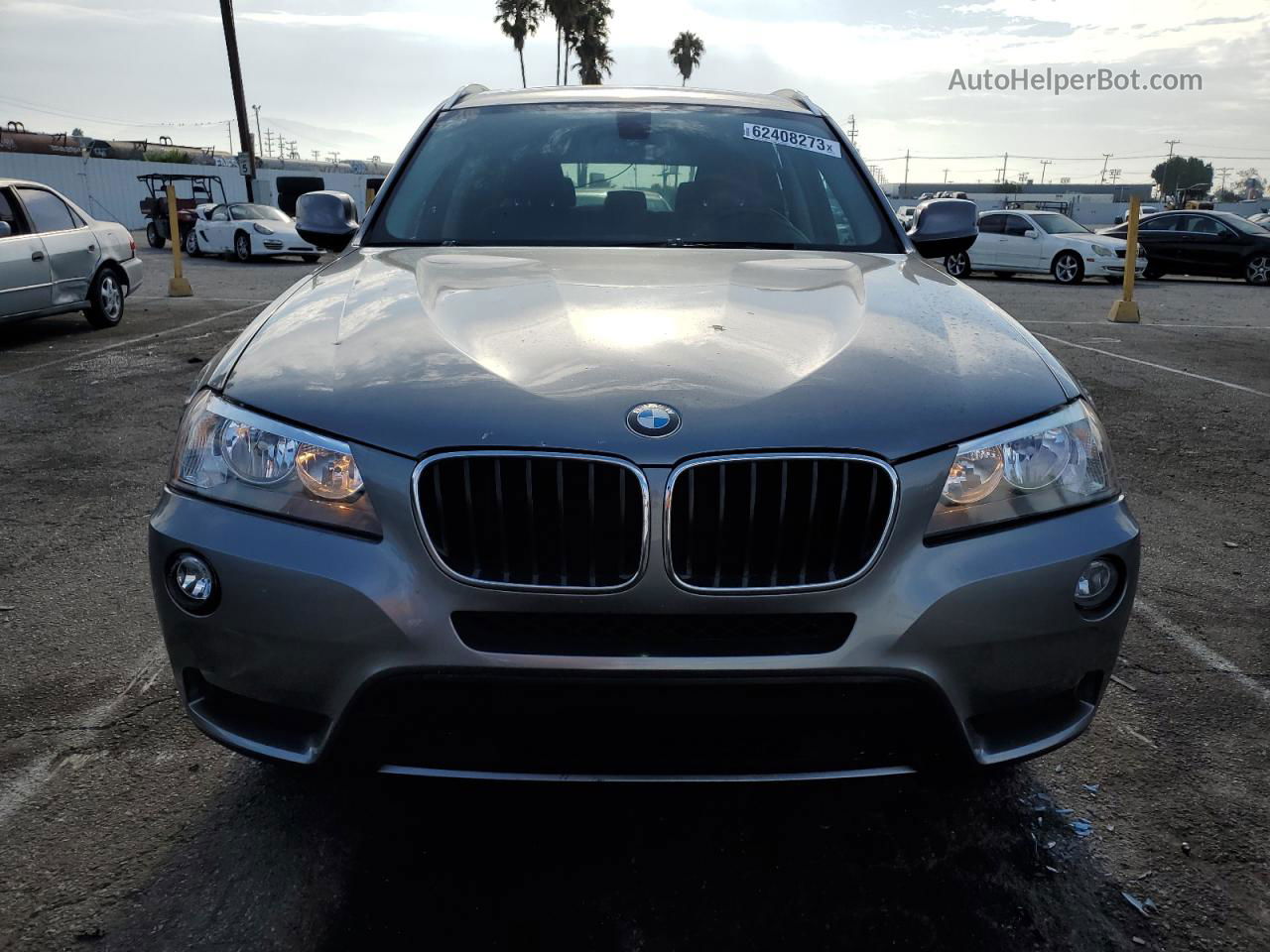 2013 Bmw X3 Xdrive28i Gray vin: 5UXWX9C51D0A18306