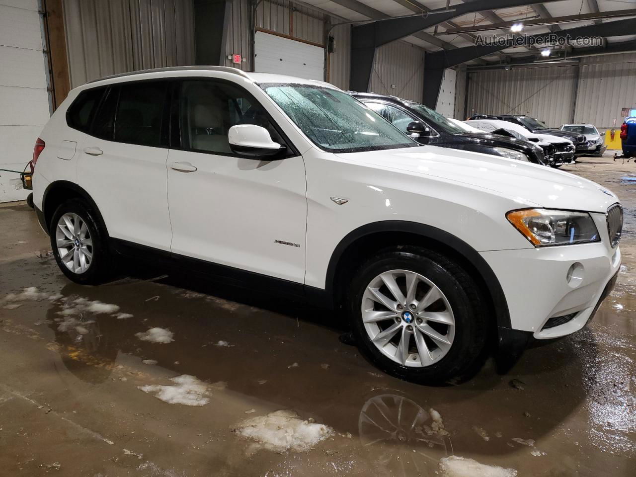 2013 Bmw X3 Xdrive28i Белый vin: 5UXWX9C51D0A26938