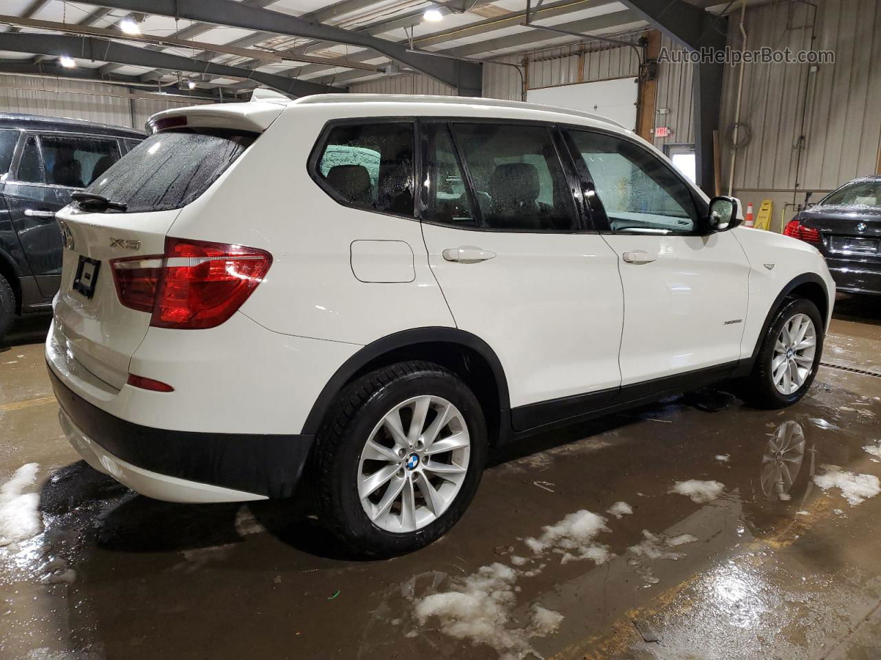 2013 Bmw X3 Xdrive28i Белый vin: 5UXWX9C51D0A26938