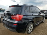 2013 Bmw X3 Xdrive28i Black vin: 5UXWX9C51D0D01613