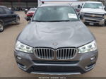 2016 Bmw X3 Xdrive28i Gray vin: 5UXWX9C51G0D71052