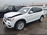 2016 Bmw X3 Xdrive28i White vin: 5UXWX9C51G0D89826