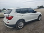 2013 Bmw X3 Xdrive28i White vin: 5UXWX9C52D0A09405