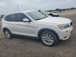 2013 Bmw X3 Xdrive28i White vin: 5UXWX9C52D0A09405