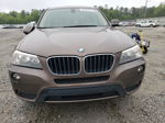 2013 Bmw X3 Xdrive28i Brown vin: 5UXWX9C52D0A12367