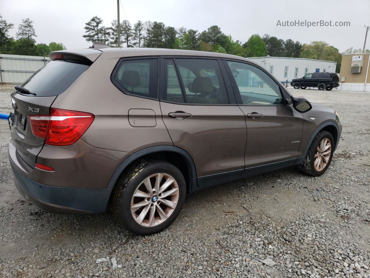 2013 Bmw X3 Xdrive28i Brown vin: 5UXWX9C52D0A12367